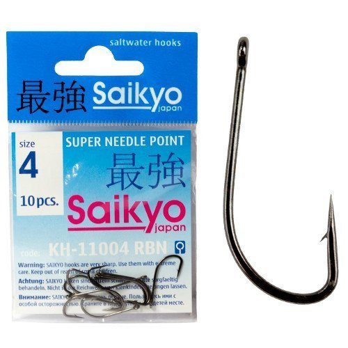 Крючки Saikyo KH-11004 Crystal BN №6 /уп.10шт/